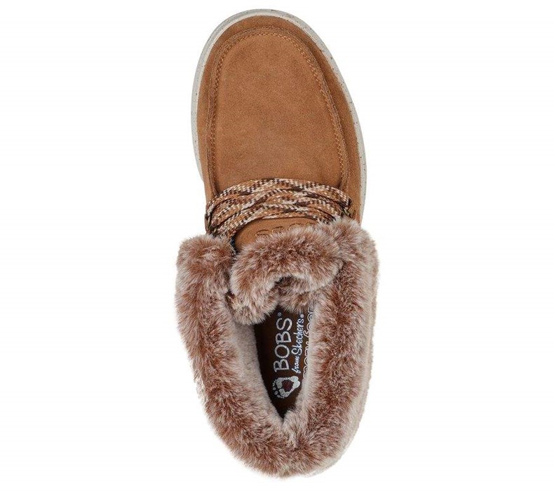 Dámské Boty Skechers BOBS Skipper - Mushers Delight Hnědé | QHBZITR-63