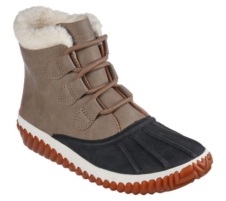 Dámské Boty Skechers Jagged Pond Černé Hnědé | NGXTIYB-87