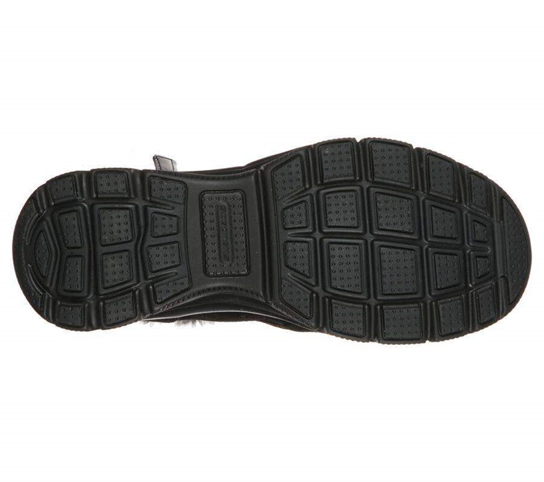 Dámské Boty Skechers Relaxed Fit: Easy Going - High Zip Černé | UQLFOJH-47