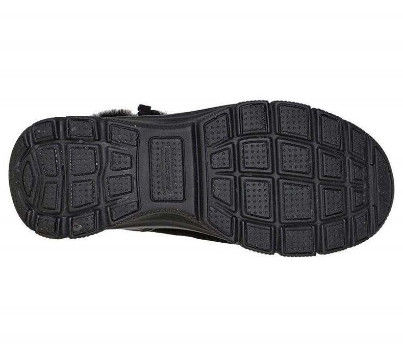 Dámské Boty Skechers Relaxed Fit: Easy Going - Perfect Snuggle Černé | VQHFEOW-24