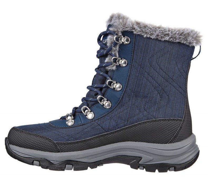 Dámské Boty Skechers Trego - Cold Blues Tmavě Blankyt | WLCJIEM-46