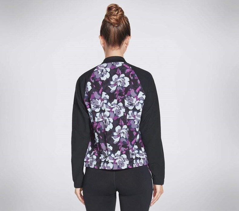 Dámské Bundy Skechers Apparel Orchid Bloom Bomber Viacfarebný | EPIMFBL-07