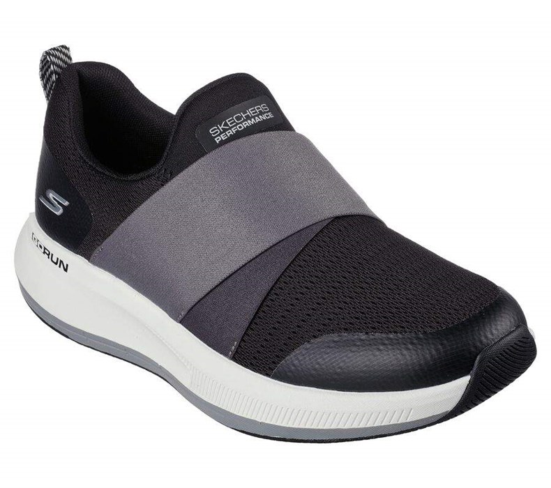 Dámské Běžecké Boty Skechers GOrun Pulse - Bold Venture Černé Šedé | YIPUDLE-76