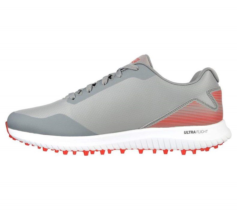 Dámské Golfové Boty Skechers Arch Fit GO GOLF Max 2 Šedé Červené | EYNDFQB-69