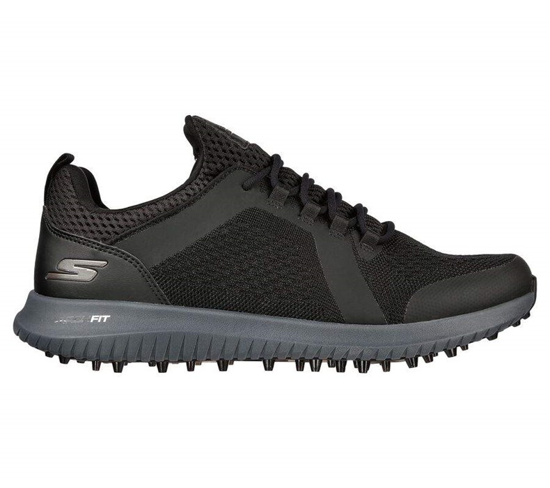 Dámské Golfové Boty Skechers Arch Fit GO GOLF Max - Rover 2 Černé Šedé | QAOHETD-30