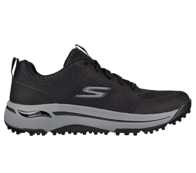 Dámské Golfové Boty Skechers GO GOLF Arch Fit - Status Černé Šedé | BKEXWDT-46