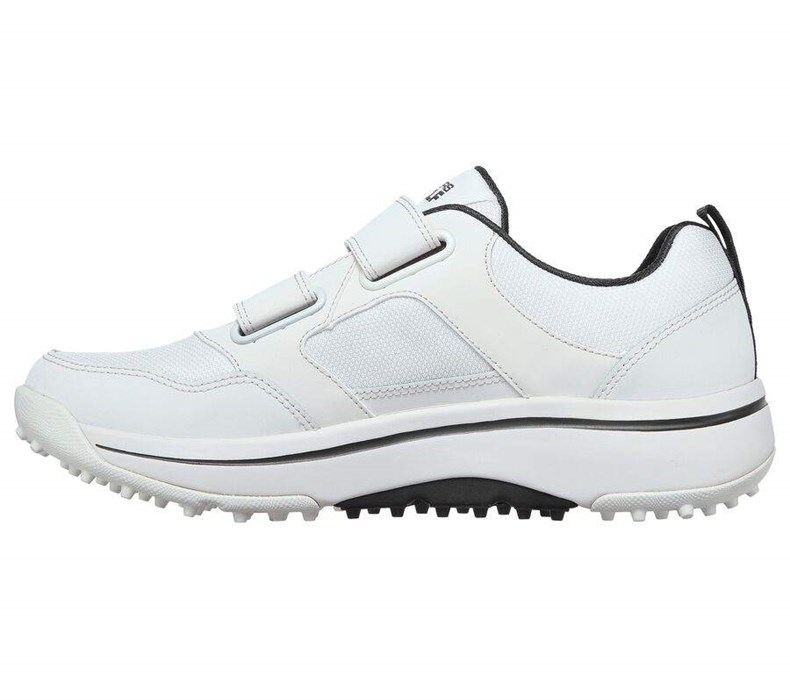 Dámské Golfové Boty Skechers GO GOLF Arch Fit - Front Nine Bílé Tmavě Blankyt | DNKTLOF-08