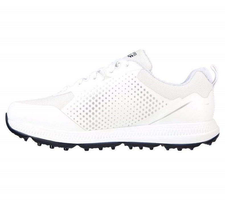 Dámské Golfové Boty Skechers GO GOLF Elite 5 Sportovní Bílé Tmavě Blankyt | CILWZPQ-27