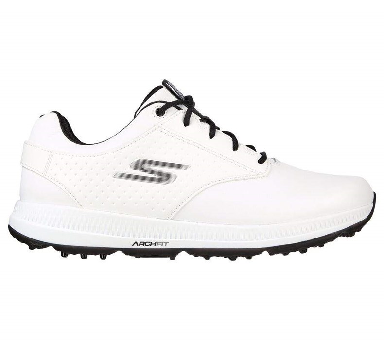 Dámské Golfové Boty Skechers GO GOLF Elite 5 - Legend Bílé Černé | NUZWXGH-38