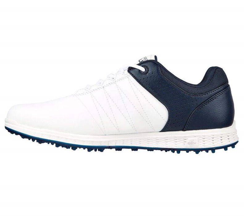 Dámské Golfové Boty Skechers GO GOLF Pivot Bílé Tmavě Blankyt | HDMCLNF-20