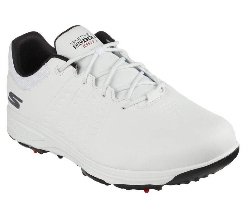 Dámské Golfové Boty Skechers GO GOLF Torque 2 Bílé Černé | BWMVKTH-05