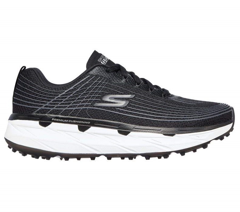 Dámské Golfové Boty Skechers Max Cushioning: GO GOLF Ultra Max Černé Bílé | WNFRMDT-63