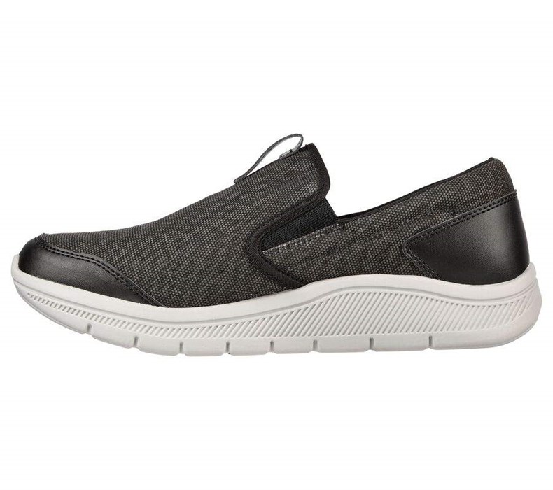 Dámské Golfové Boty Skechers Relaxed Fit: GO GOLF Arch Fit Walk Černé Šedé | ADCVEPF-35