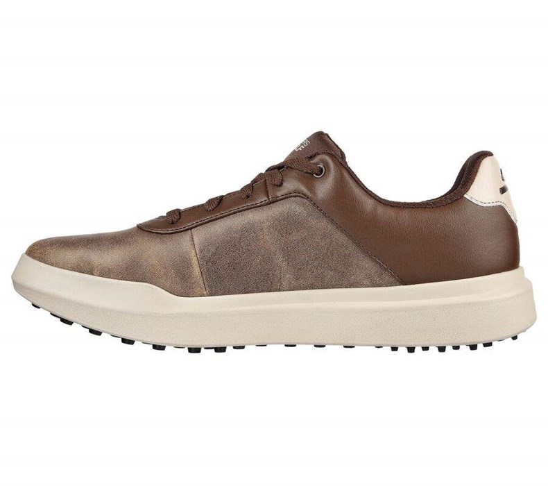 Dámské Golfové Boty Skechers Relaxed Fit: GO GOLF Drive 5 LX Hnědé | CHLPMJI-01