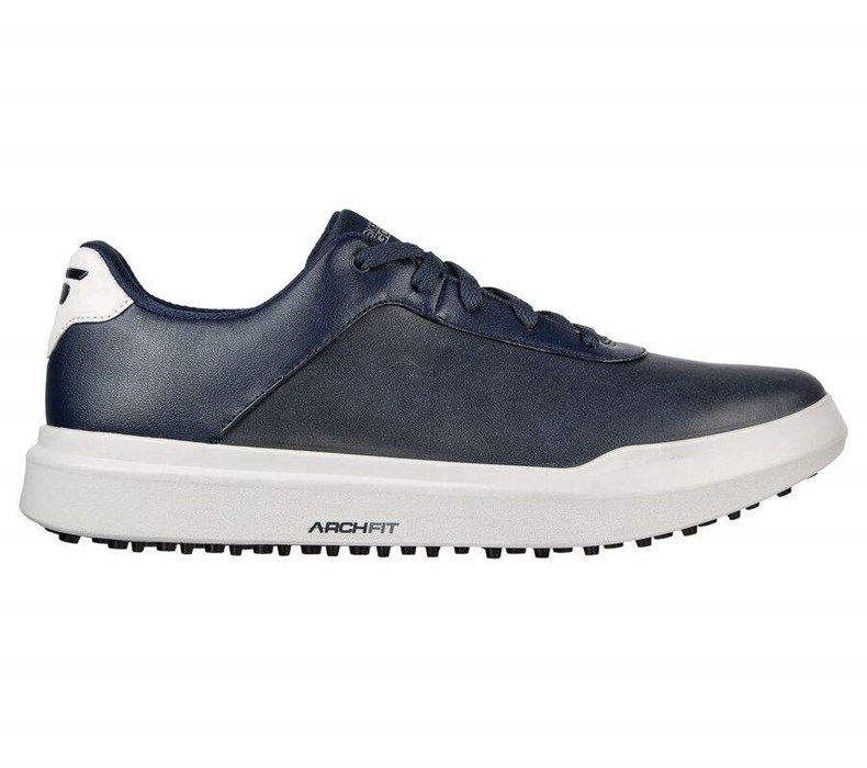 Dámské Golfové Boty Skechers Relaxed Fit: GO GOLF Drive 5 LX Tmavě Blankyt Šedé | FTPBZEU-10