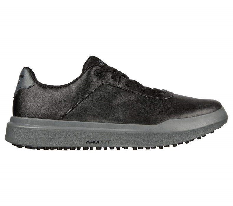 Dámské Golfové Boty Skechers Relaxed Fit: GO GOLF Drive 5 LX Černé Šedé | GNOMWQJ-89