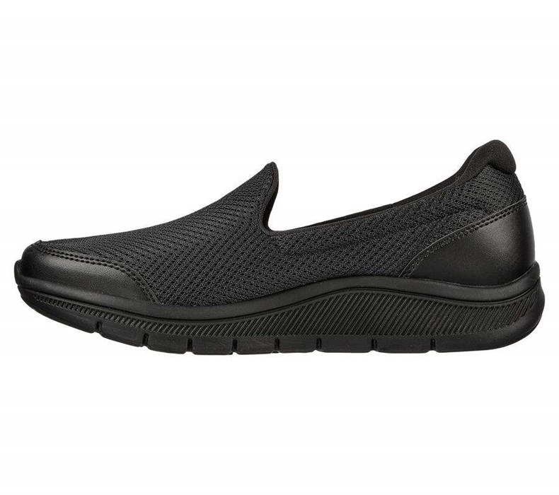 Dámské Golfové Boty Skechers Relaxed Fit: GO GOLF Arch Fit Walk Černé | UCSPOZX-75