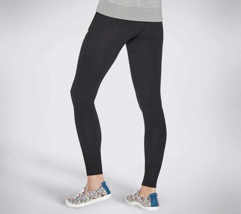 Dámské Kalhoty Jogger Skechers BOBS Černé | TKGVDPJ-08