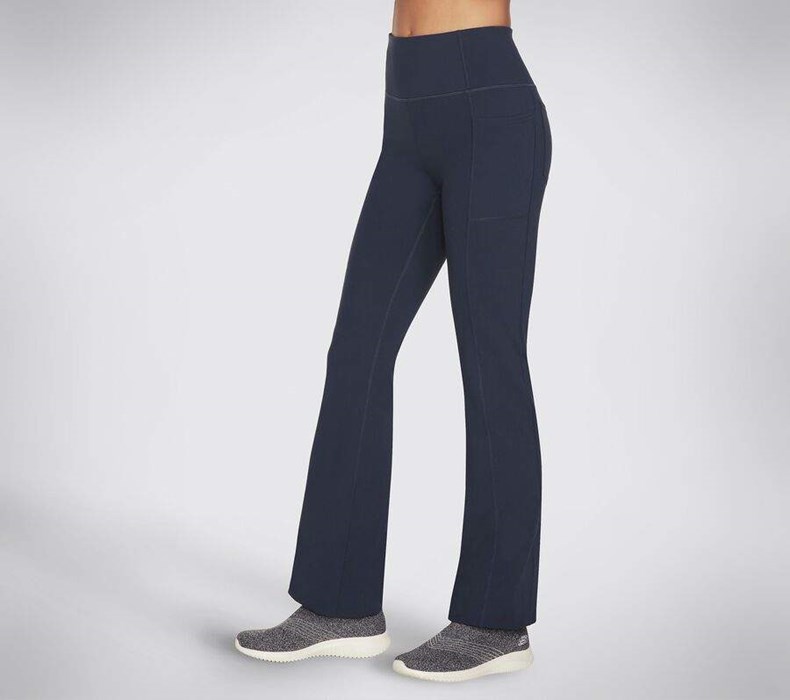 Dámské Kalhoty Skechers GO WALK Evolution II Flare Pants Tmavě Blankyt | DIZYGLK-68