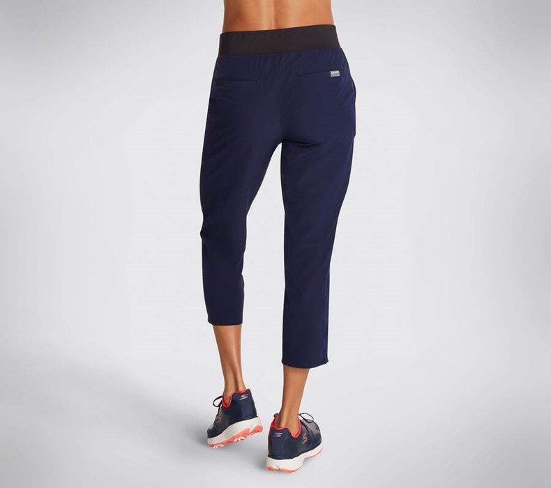 Dámské Kalhoty Skechers Performance Strike Crop Tmavě Blankyt | ONZDTPA-67