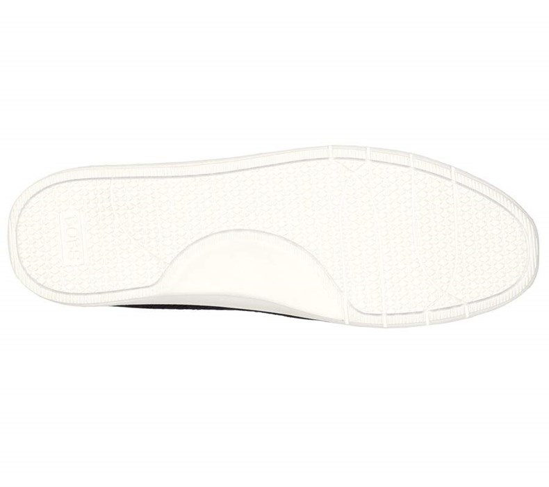 Dámské Mokasíny Skechers Arch Fit BOBS Plush Černé Bílé | CIFQXHP-07