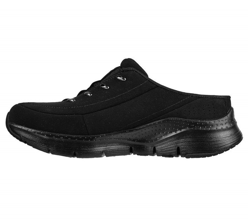 Dámské Mokasíny Skechers Arch Fit - City View Černé | RCJAFUD-42