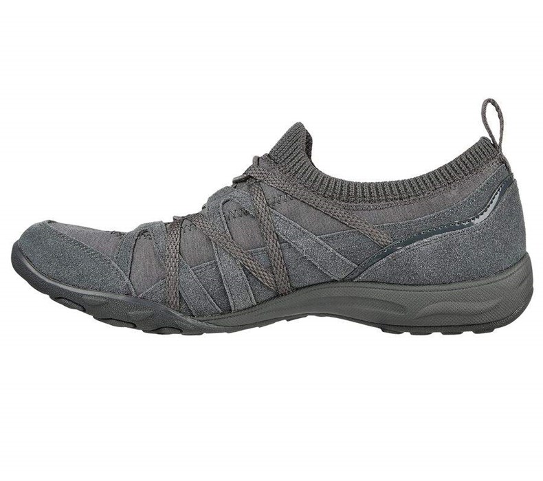 Dámské Mokasíny Skechers Arch Fit Comfy - Bold Statement Šedé | BAKQNTW-28