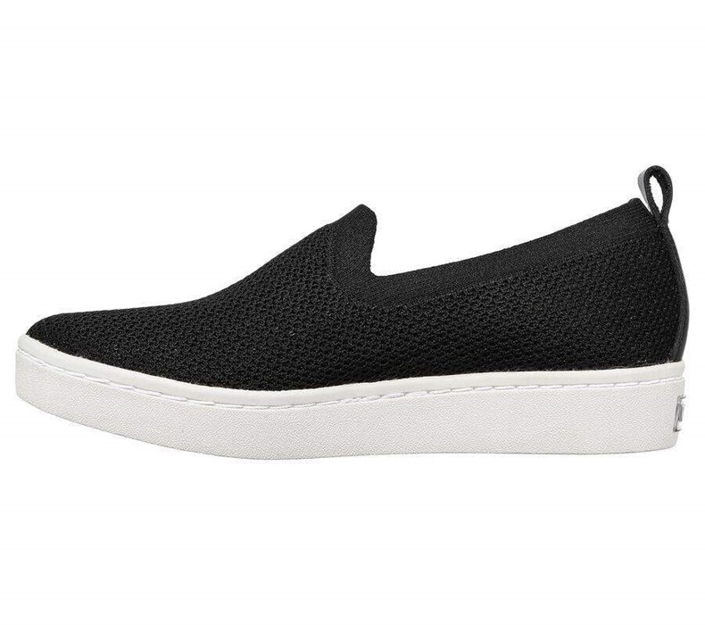 Dámské Mokasíny Skechers Arch Fit Cup - Homesick Černé | EGKDLRT-02