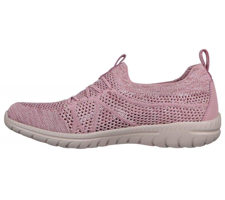 Dámské Mokasíny Skechers Arch Fit Flex - Sunkissed Skies Fialové | XORFNGY-24