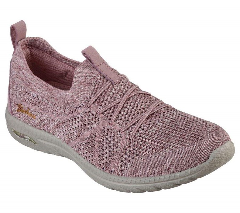 Dámské Mokasíny Skechers Arch Fit Flex - Sunkissed Skies Fialové | XORFNGY-24