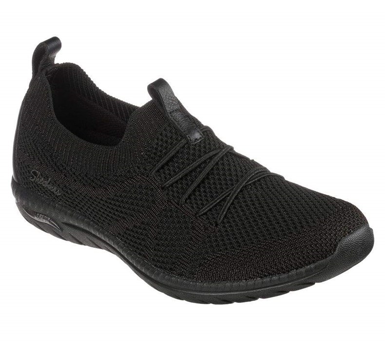 Dámské Mokasíny Skechers Arch Fit Flex Černé | QIMJUXL-73