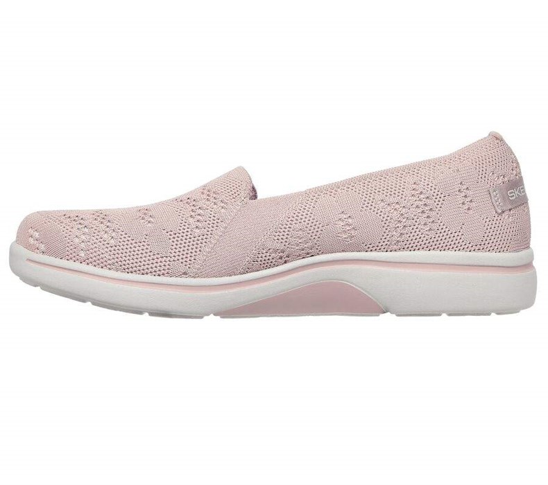 Dámské Mokasíny Skechers Arch Fit Uplift - Wishful Růžové | PLEABGS-04