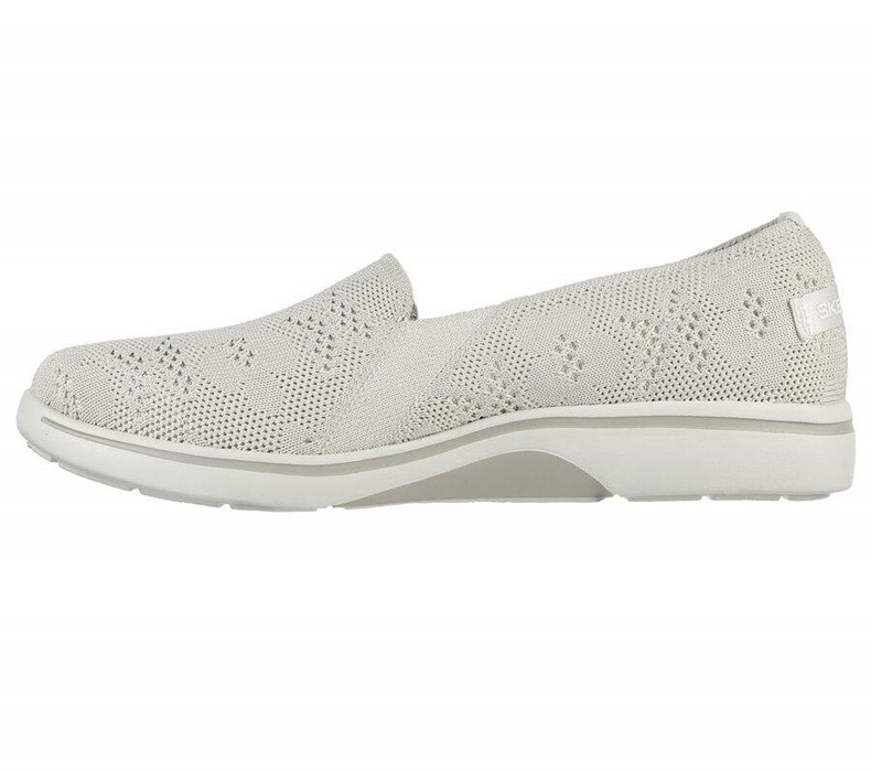 Dámské Mokasíny Skechers Arch Fit Uplift - Wishful Béžový | QBOUFIE-31