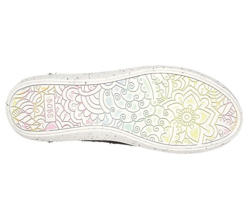 Dámské Mokasíny Skechers BOBS B Cute - Clean Life Černé | YLKDGMU-62