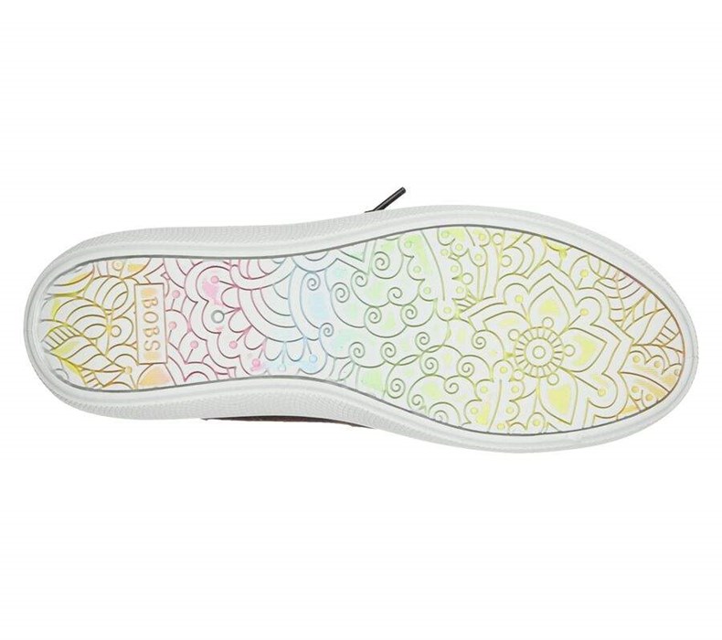 Dámské Mokasíny Skechers BOBS B Cute - Lemon Squeezy Černé | RATSPVW-10