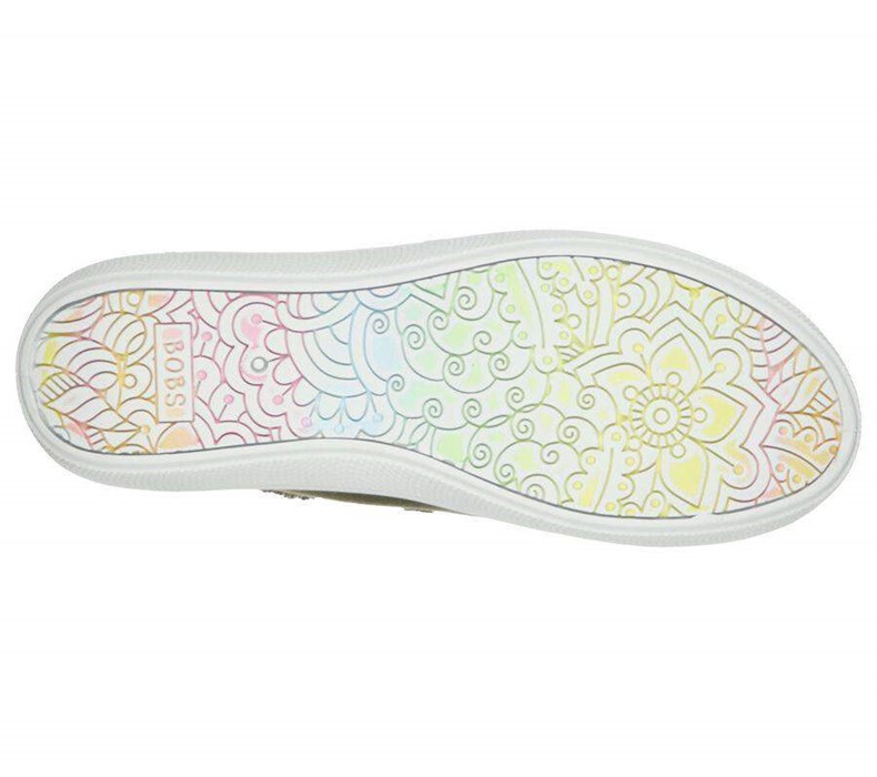 Dámské Mokasíny Skechers BOBS B Cute Olivy Zelené | YAPSXBC-65