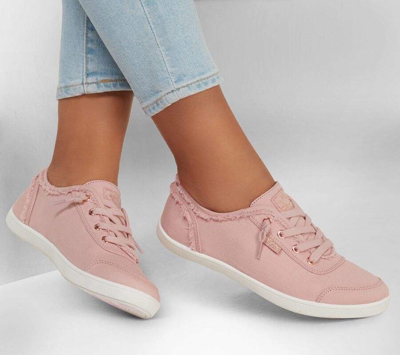 Dámské Mokasíny Skechers BOBS B Cute Růžové | CTXRWEQ-96