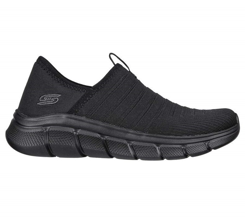 Dámské Mokasíny Skechers BOBS B Flex - Groove Breeze Černé | QMKTXVD-28