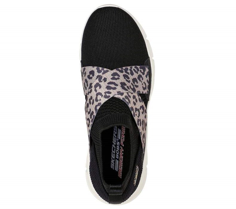 Dámské Mokasíny Skechers BOBS B Flex - Kitty Kickstart Černé | FTYCSAR-34