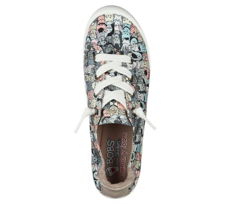 Dámské Mokasíny Skechers BOBS Beach Bingo - Mellow Cats Viacfarebný | CQSMKYL-39