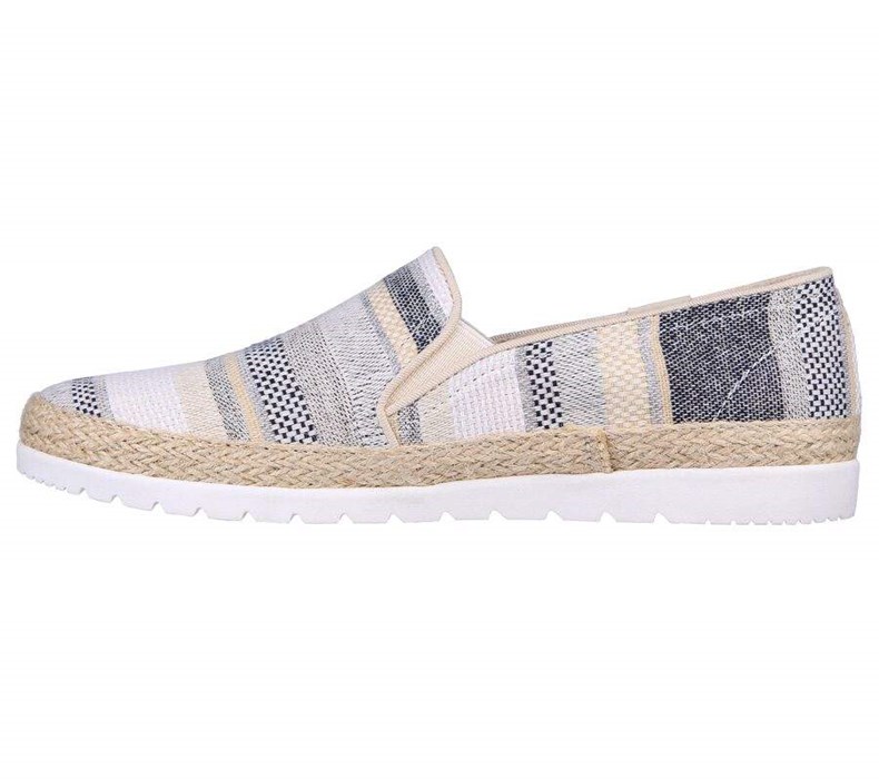 Dámské Mokasíny Skechers BOBS Flexpadrille 3.0 - Serene Lines Blankyt Viacfarebný | PCGMQBU-84