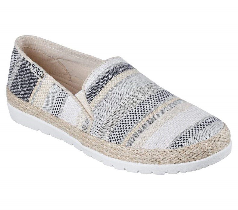 Dámské Mokasíny Skechers BOBS Flexpadrille 3.0 - Serene Lines Blankyt Viacfarebný | PCGMQBU-84