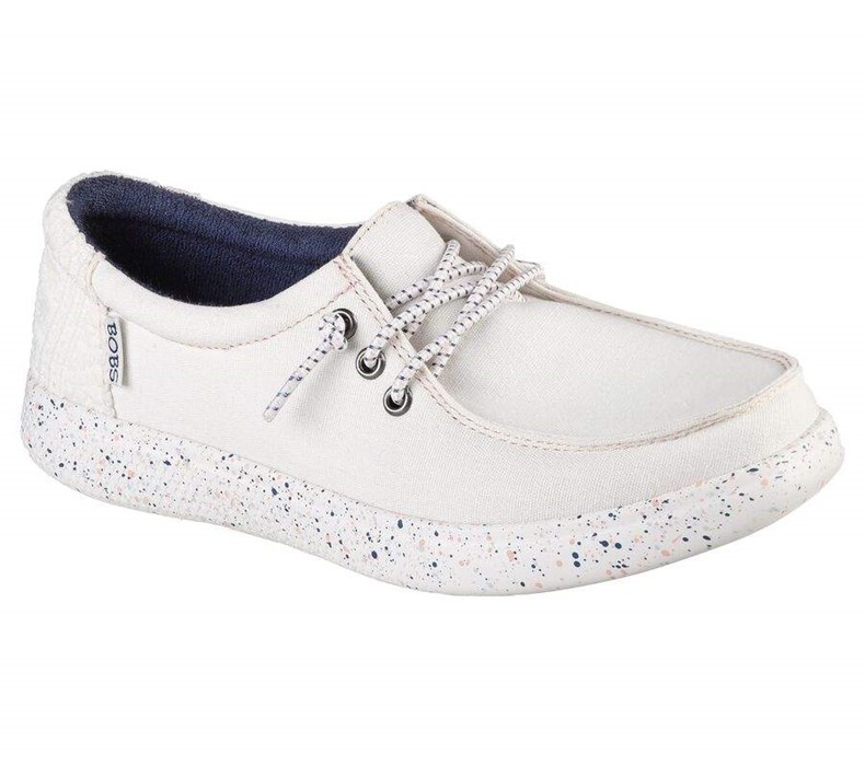 Dámské Mokasíny Skechers BOBS Skipper - Major Dreams Bílé | CPSJURK-97