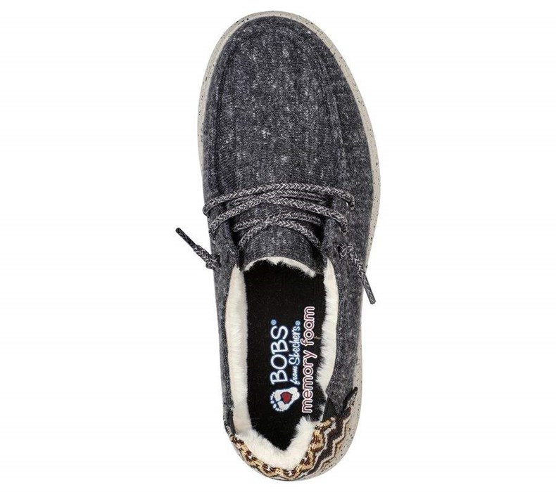 Dámské Mokasíny Skechers BOBS Skipper - Cozyville Šedé | GQPFAWS-45