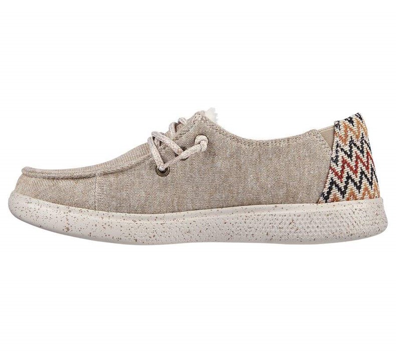 Dámské Mokasíny Skechers BOBS Skipper - Cozyville Šedé Hnědé | JKAZDQX-42