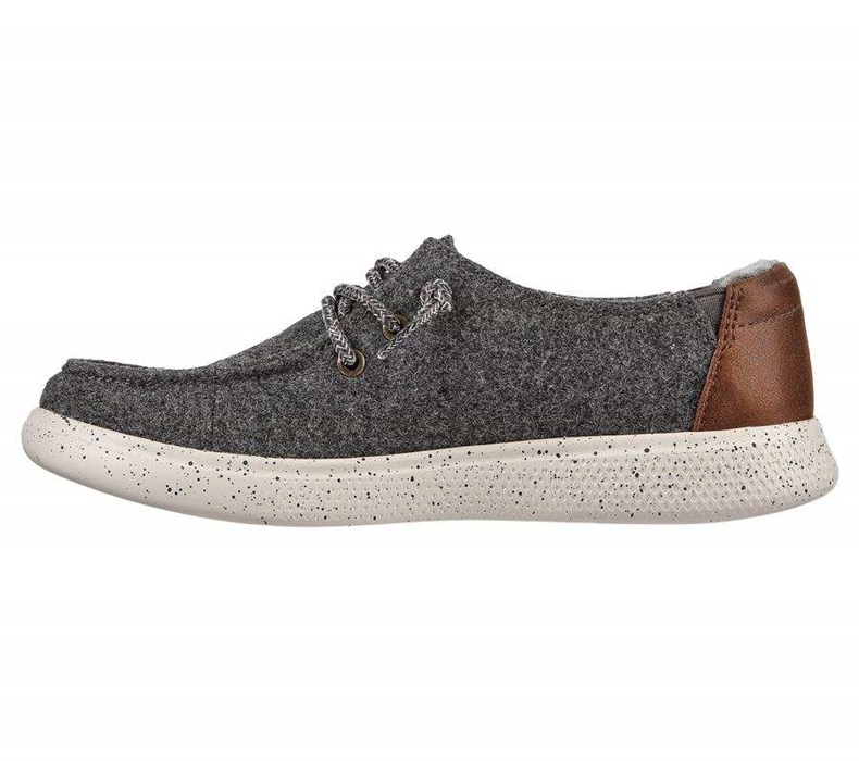 Dámské Mokasíny Skechers BOBS Skipper - Fuzzy Frenzy Šedé | QGNTEPO-30