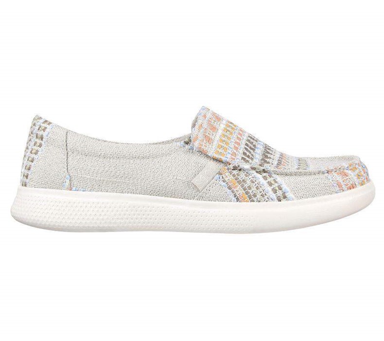 Dámské Mokasíny Skechers BOBS Skipper - Beach Crush Béžový Viacfarebný | QPYEVRZ-97