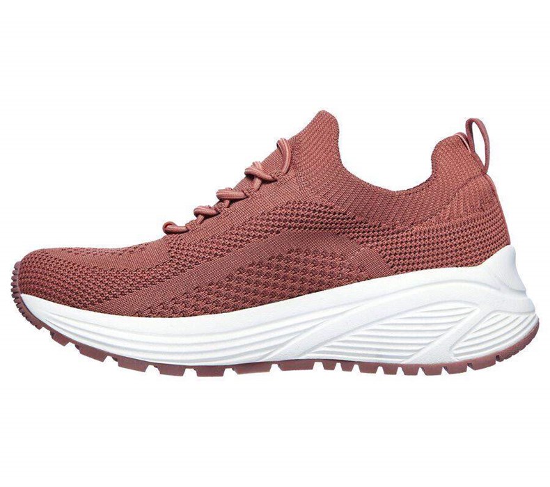 Dámské Mokasíny Skechers BOBS Sportovní Sparrow 2.0 - Allegiance Crew Růžové | EWZMLAK-43