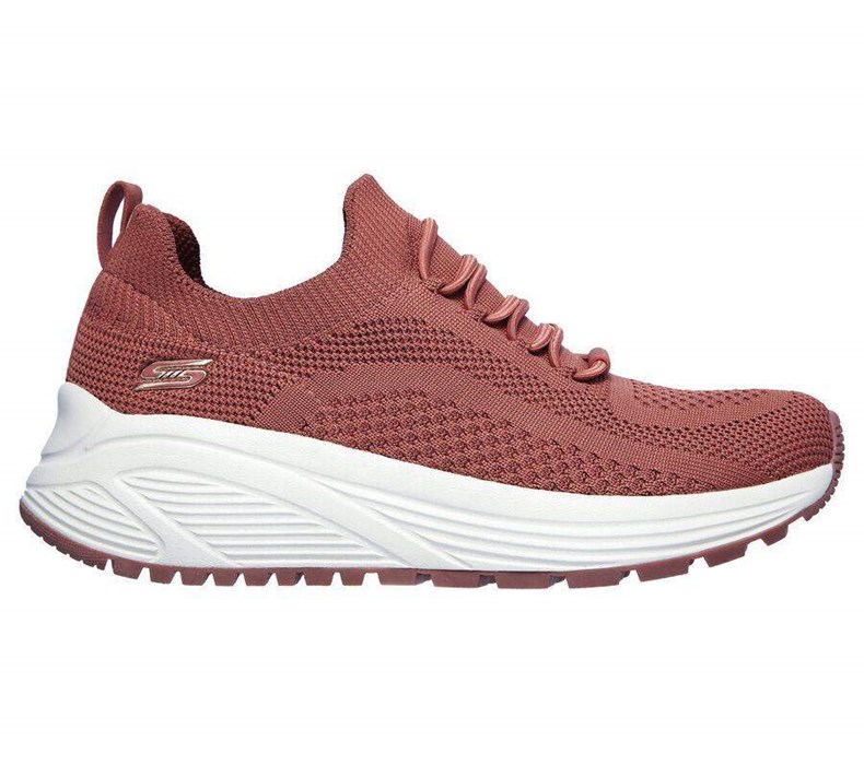 Dámské Mokasíny Skechers BOBS Sportovní Sparrow 2.0 - Allegiance Crew Růžové | EWZMLAK-43