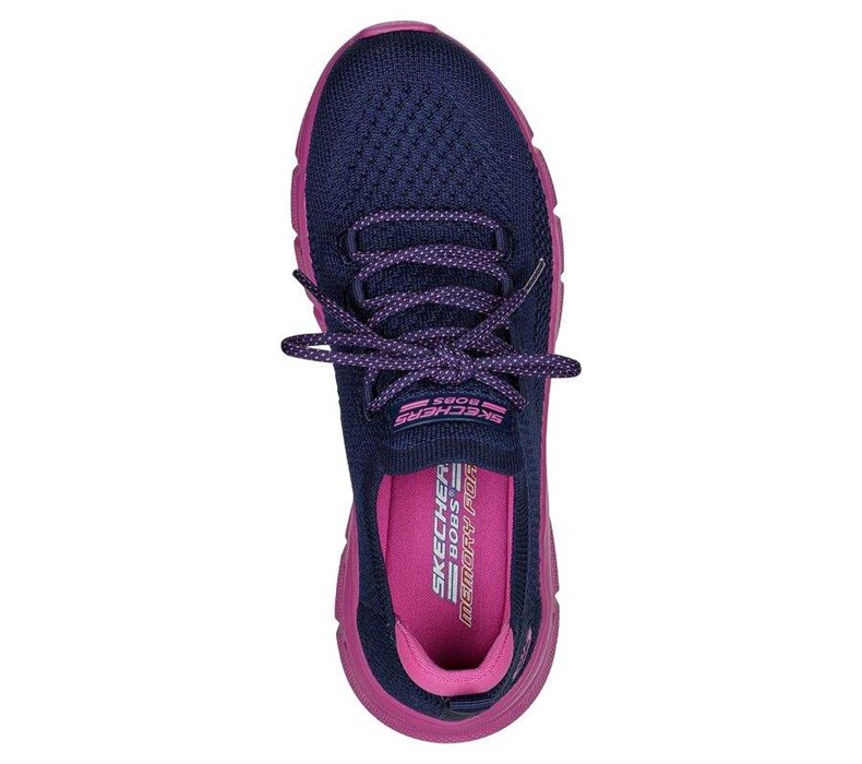 Dámské Mokasíny Skechers BOBS Sportovní B Flex - Step And Go Tmavě Blankyt | UZDKHLE-96